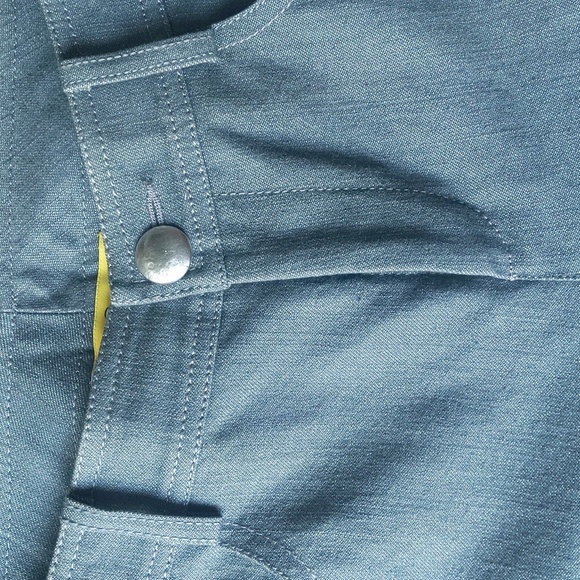 SoCa by St. John Gray Denim Ankle Pants - Women's 0 - Picture 3 of 8